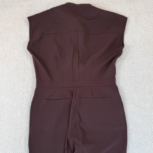 Figs Espresso Rafaela Cargo Jogger Scrub Jumpsuit Size Medium SOLD OUT NWT Nurse - Picture 4 of 11